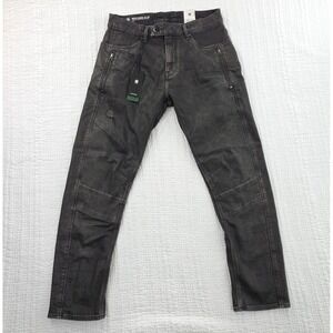 G-Star Raw Moto Cross 3D Zip Jeans Mens 30x30 Black NEW Stretch Denim NWT D25400